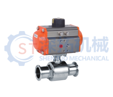 衛生級氣動快裝球閥Q681F-16P